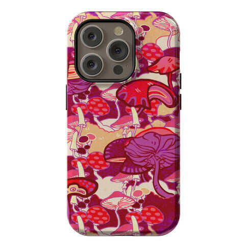 Mushroom Pattern Phone Case